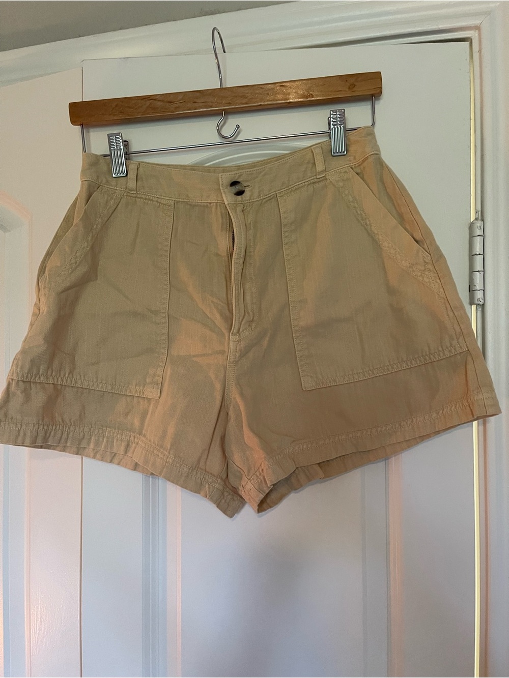 Universal Thread Beige Utility Cotton Shorts